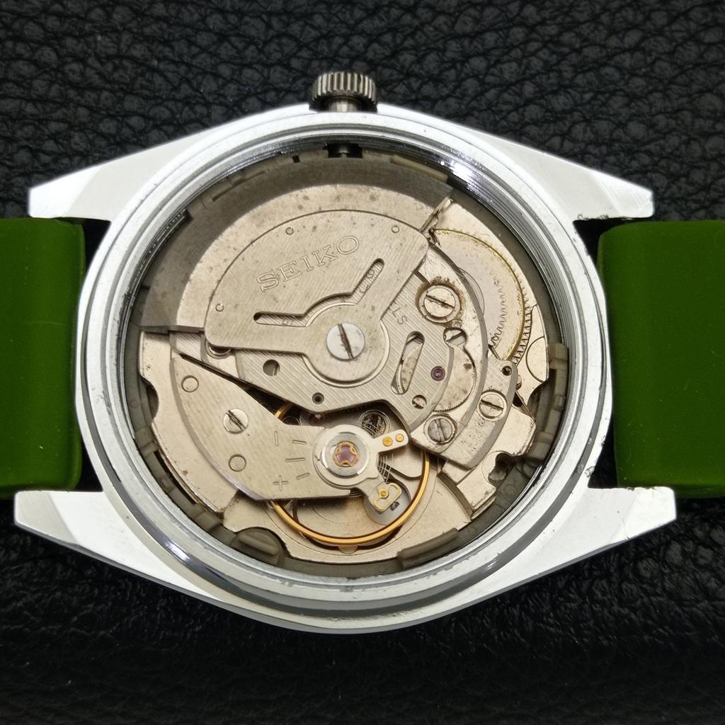 AUTOMATIC SEIKO 5 JAPAN MENS 6309A REFURBISHED GREEN COLOR DIAL WATCH a440320-4 Sk-a440320