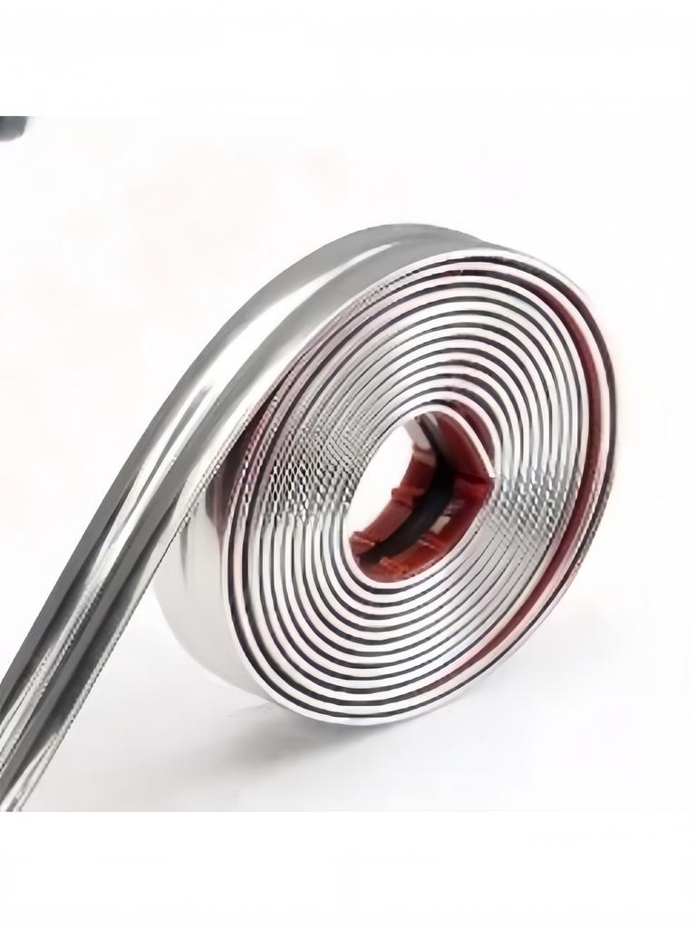 1PC 5M/196.85in Self-Adhesive Wall Corner Decor Strip Anti-collision Mirror Wall Sticker Internal External Corner Decor Strip