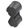 Cup Holder Insert Rubber Black Center Console Cup Tray Non Slip Coasters
