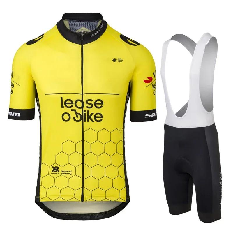 

2026 Pro Team Cycling Jersey Set Men s Ciclismo Clothing Road Bike Shirts Suit Bicycle Bib Shorts MTB Wear Maillot Culotte M