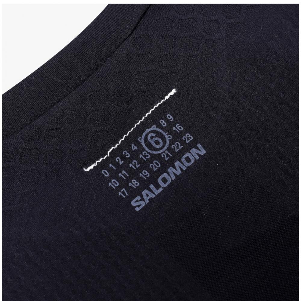 MaiSon Margiela Sh0gc0052 M20101 900 Mm6xSalomon ShoeS Print Men S Long Sleeve Tee