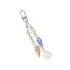 Fashionable Alloy Shells Keychain Strap Beautiful Sea Life Designs Pendant Phone Lanyard Key Rings Charm for Accessories