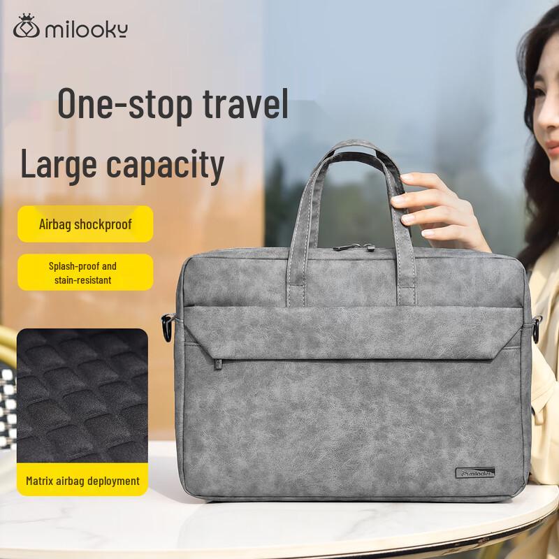 Milooky Business Commute Laptop Shoulder Bag