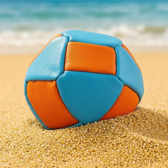 Plush Footbags Hacky Sack Ball, Handmade Multicolored Beanbag, Kids Adults Juggling Kick Ball for Indoor Outdoor Play, Party Favors