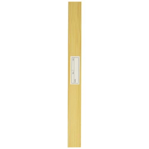 Artec Bamboo Ruler (Double Graduations) 30cm with Name Stickers 3336