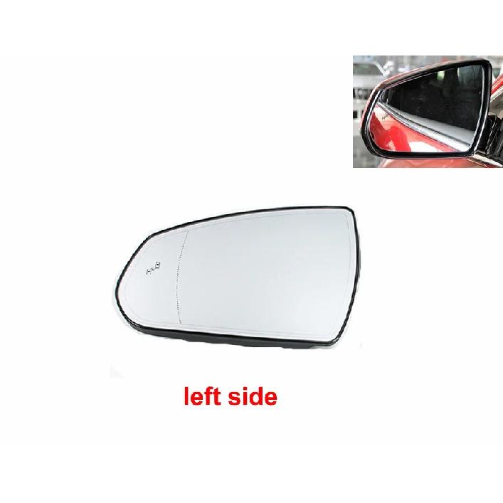 

For Cadillac SRX 2009 2010 2011 - 2015 Rearview Side Mirrors Lens Door Wing Rear View Mirror Glass with Heating Blind Spot 1PCS left side