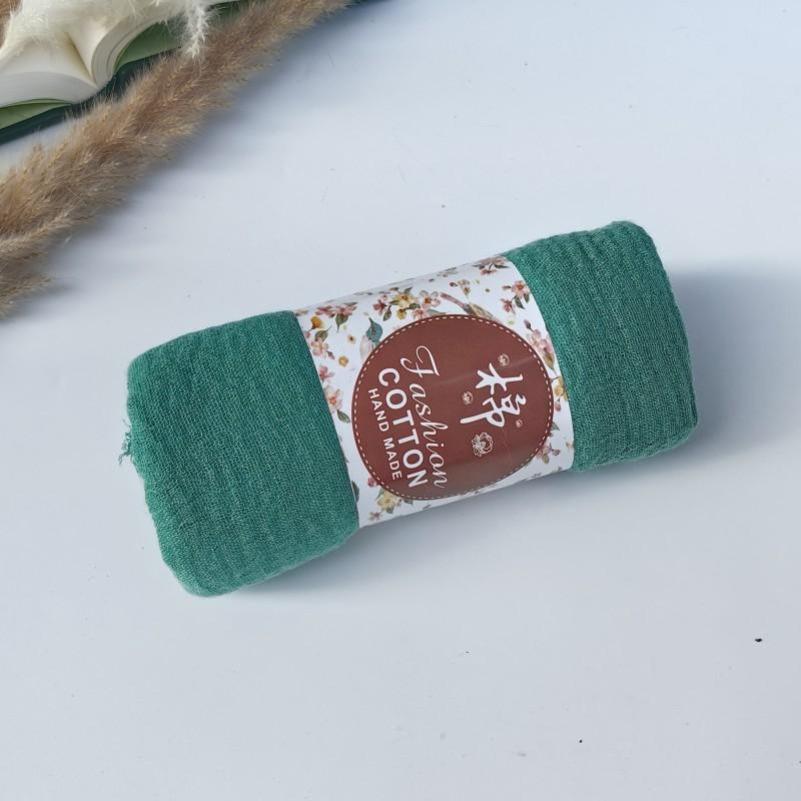 1-61 Colors Pleated Plain Hijab Scarf Bubble Solid Muslim Turban Wrinkle Women Scarves Veil Ripple Hijab Scarf Shawl Headscarf