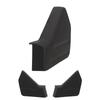 Seat Trim Cover Panel Scratch Resistant Strong Structure Black Textured Seat Housing Panel for Vehic