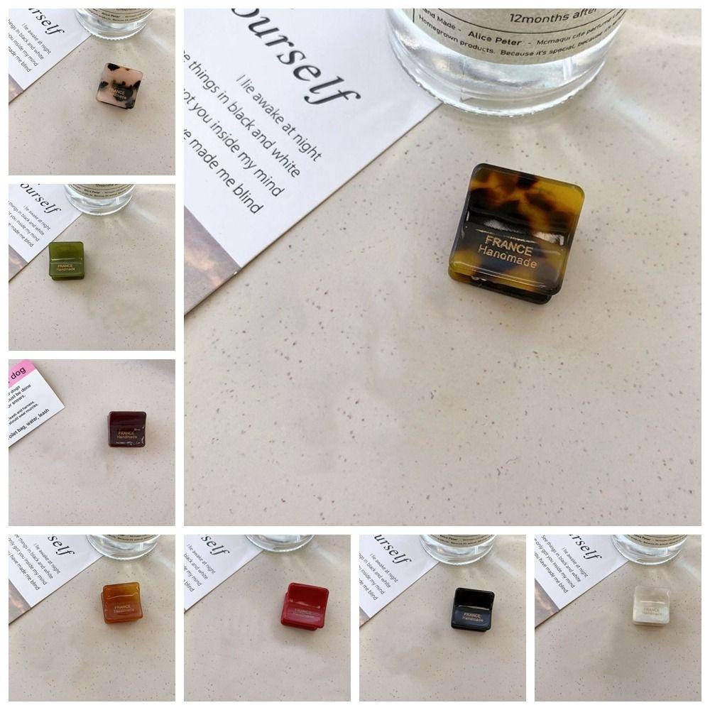 Hair Grab Clip Acetate Hair Clips Acetic Acid Mini Hair Claw Fashion   Girls