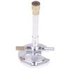 1pcs Equipment Bunsen Burner Lab Portable Gas Bunsen Zinc Alloy With Handle Laboratory