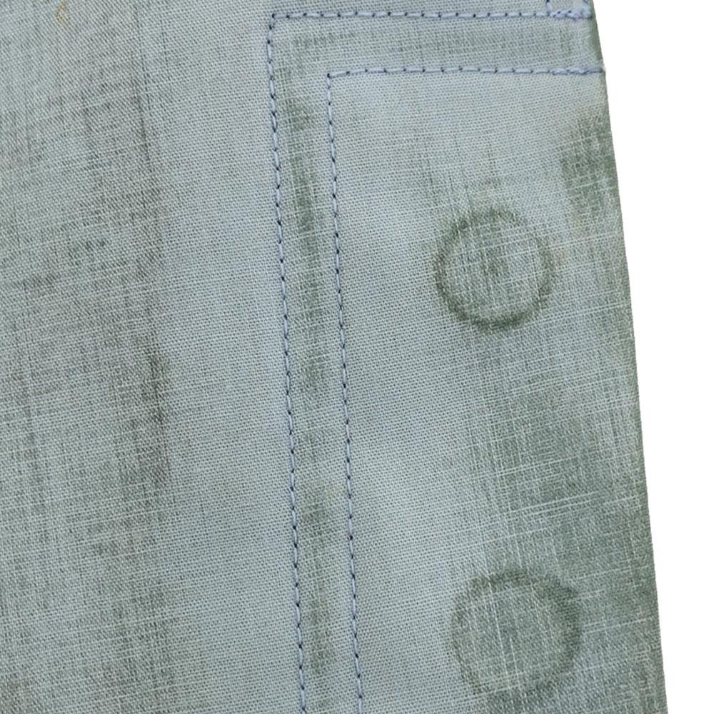 Coach Stainless Collar Coat S Light Blue Lined Women Used