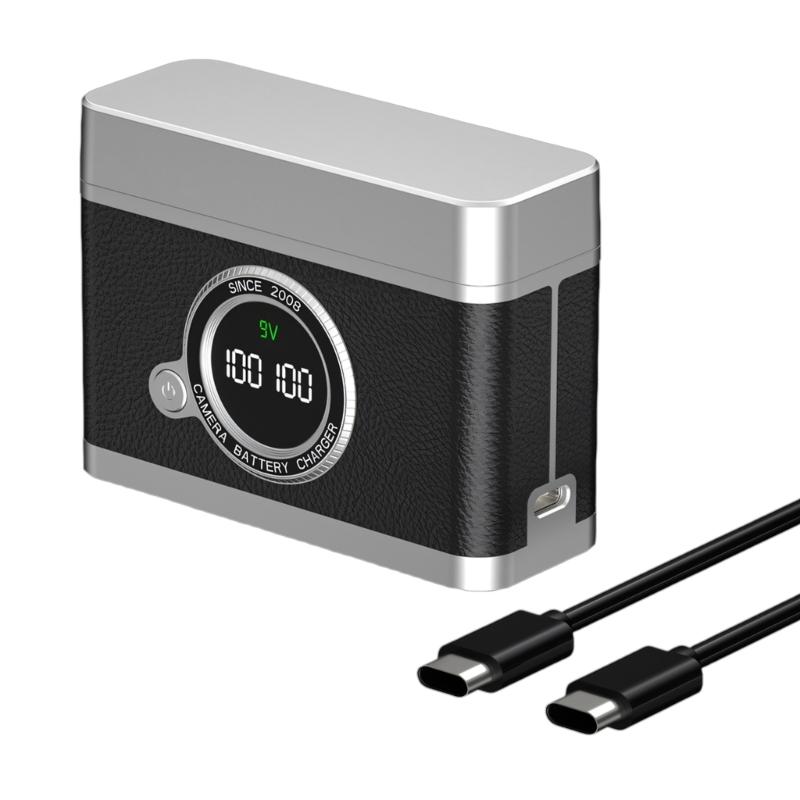 

High Speed Charging Station Battery Charging Adapter for E6N R5 Batteries Featuring Intelligent Protections чорний