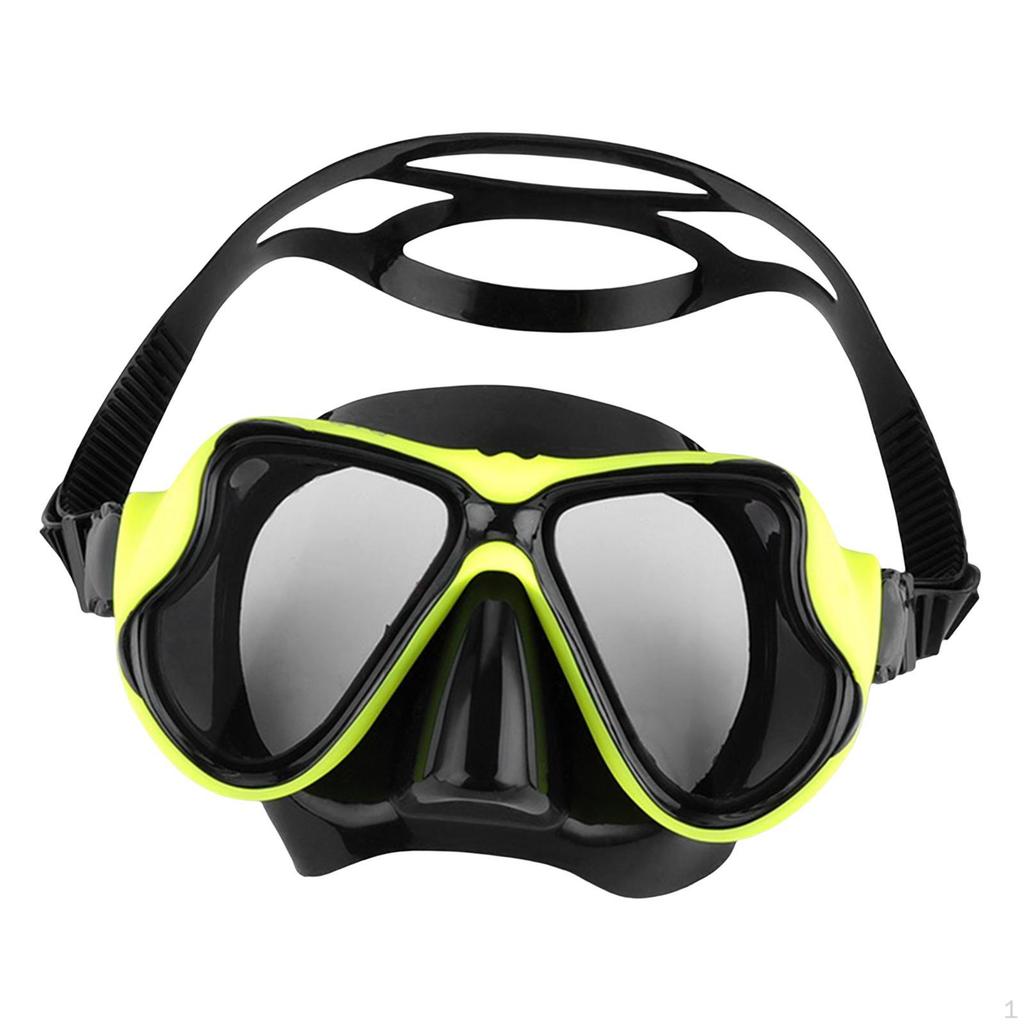 Diving Mask Swimming Camera View Fits Perfectly Over Anti-Fog Goggles for