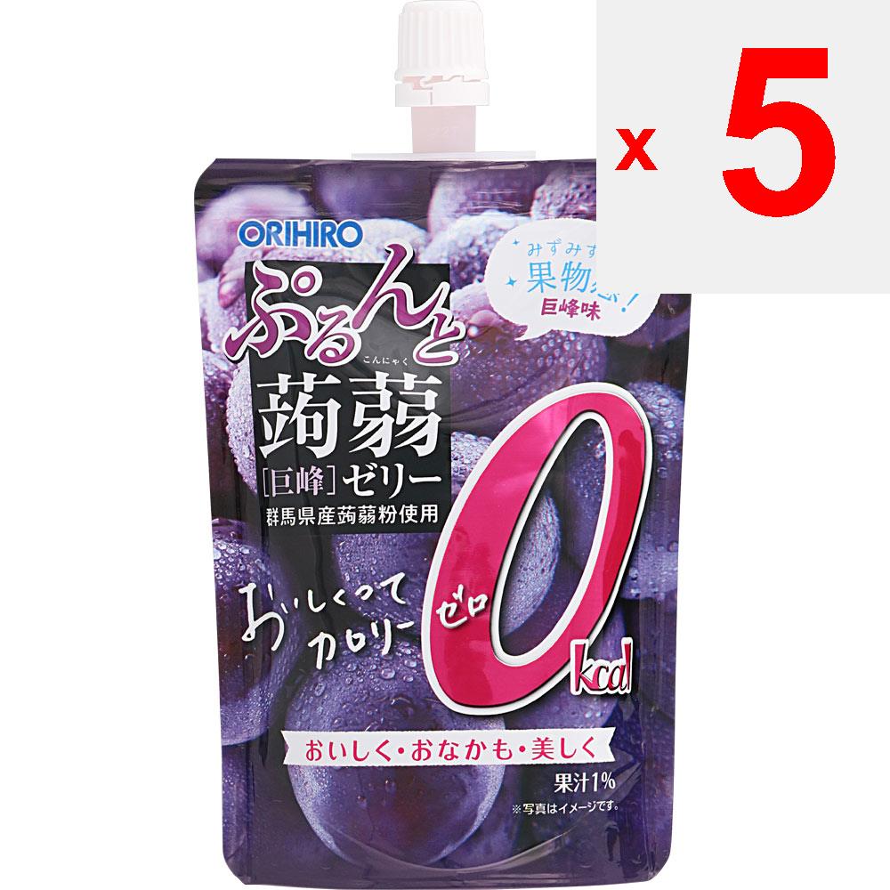 Orihiro Prandu Purunto Konnyaku Jelly Standing Calorie Zero Grape 130g Other (check Locks, Tongue Cleaners, Etc.) Jellies Other (check Locks, Tongue C