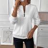Felpe e Felpe con Cappuccio da Donna Moda Casual Stampa Colore Unico Manica Lunga