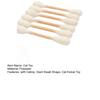 6Pcs Giant Swab Cat Toys Soft Swab Catnip Cat Kick Toys