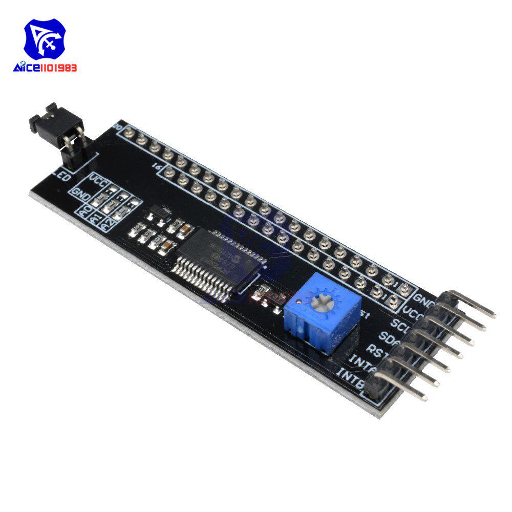 Modulo Interfaccia IIC/I2C Per Display LCD Arduino 1602 E 2004 - Comunicazione Seriale Con 2 Fili - Regolazione Contrasto - Foto 11