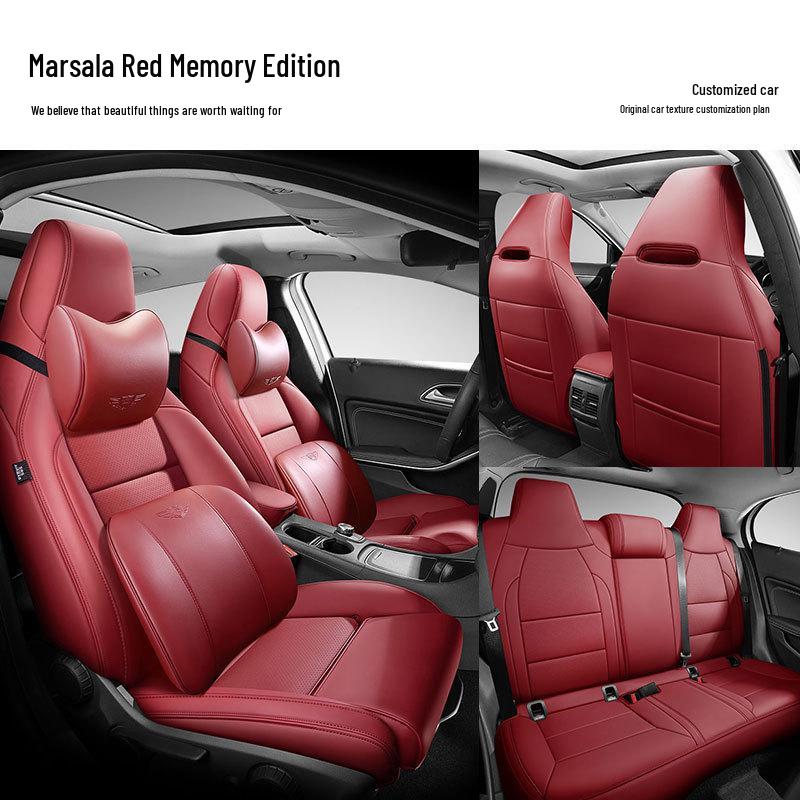 Genuine Leather Full Coverage Seat Cover for Buick Regal, Envision, LaCrosse, Encore, Excelle