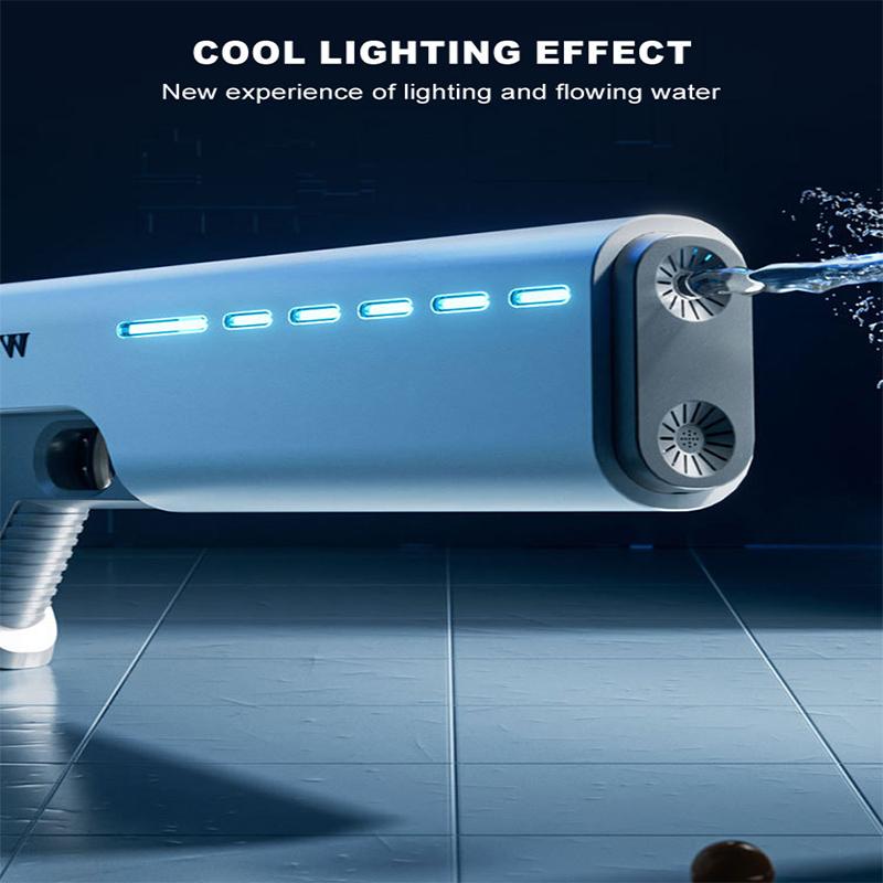 Big Capacity Pulse Electric Water Gun Continuous Firing Water Gun Automatic Water Absorbing Watergun Pool Playthings Squirt Gun