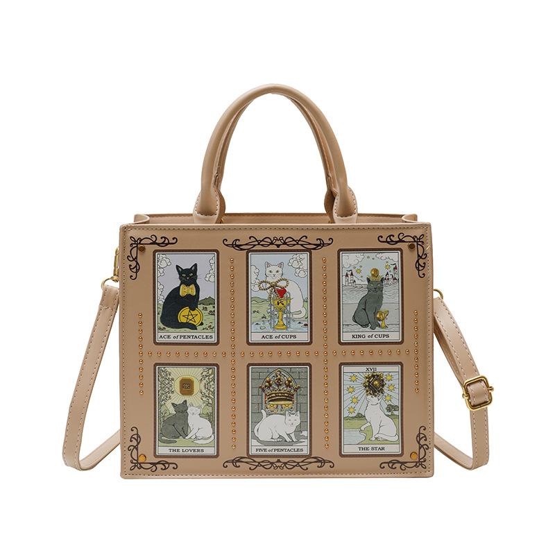 Bohemian Style Single Shoulder Crossbody Bag Large Capacity Light Luxury Tote Bag