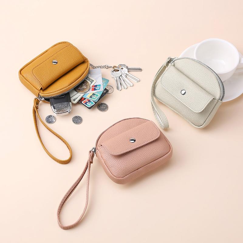 1Pcs Multi- Functional Wallet Holder Card Bag Student Mini Zero Wallet For Women Pu Leather Coin Purse
