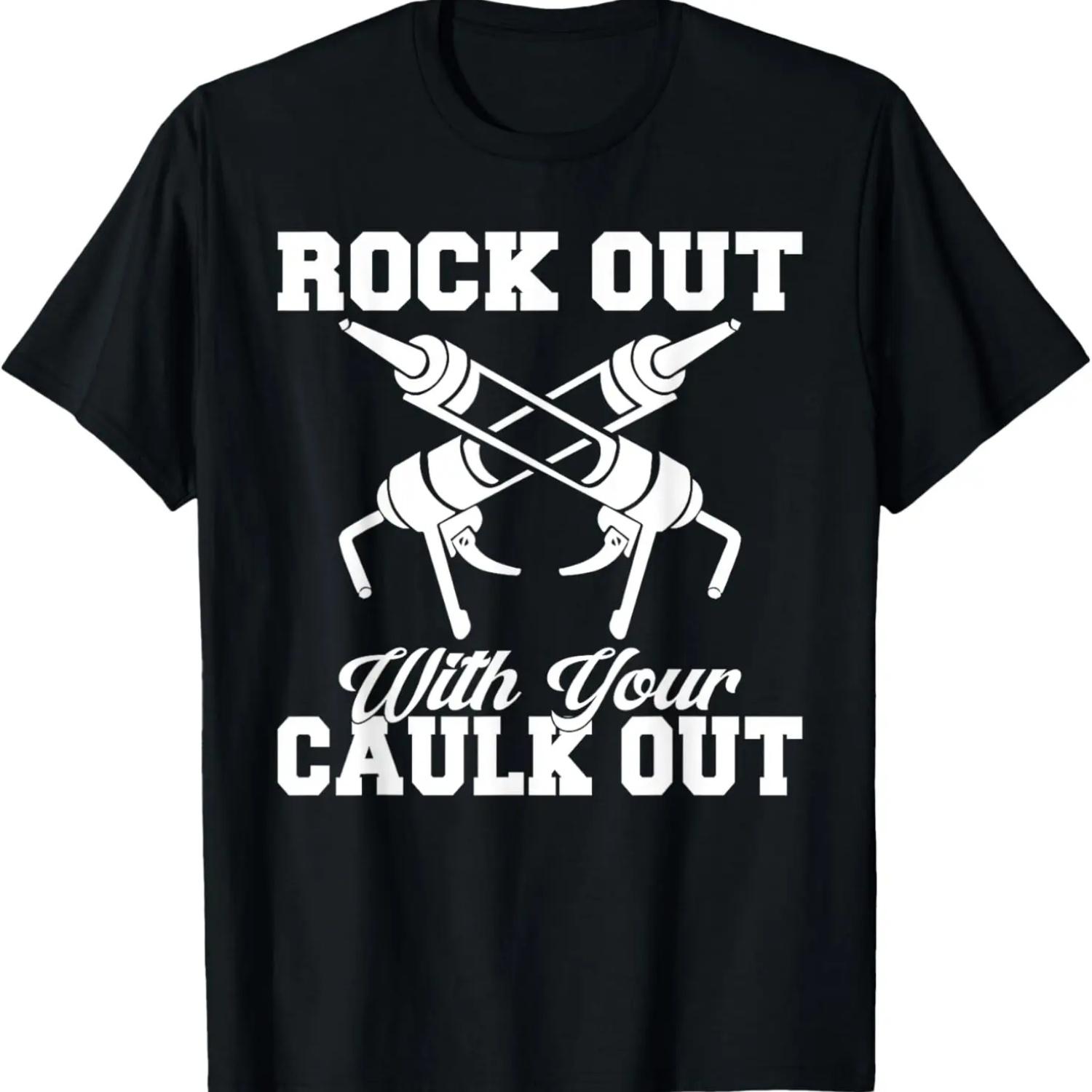 

Зажги в своей футболке Строитель Caulk Out S чёрный
