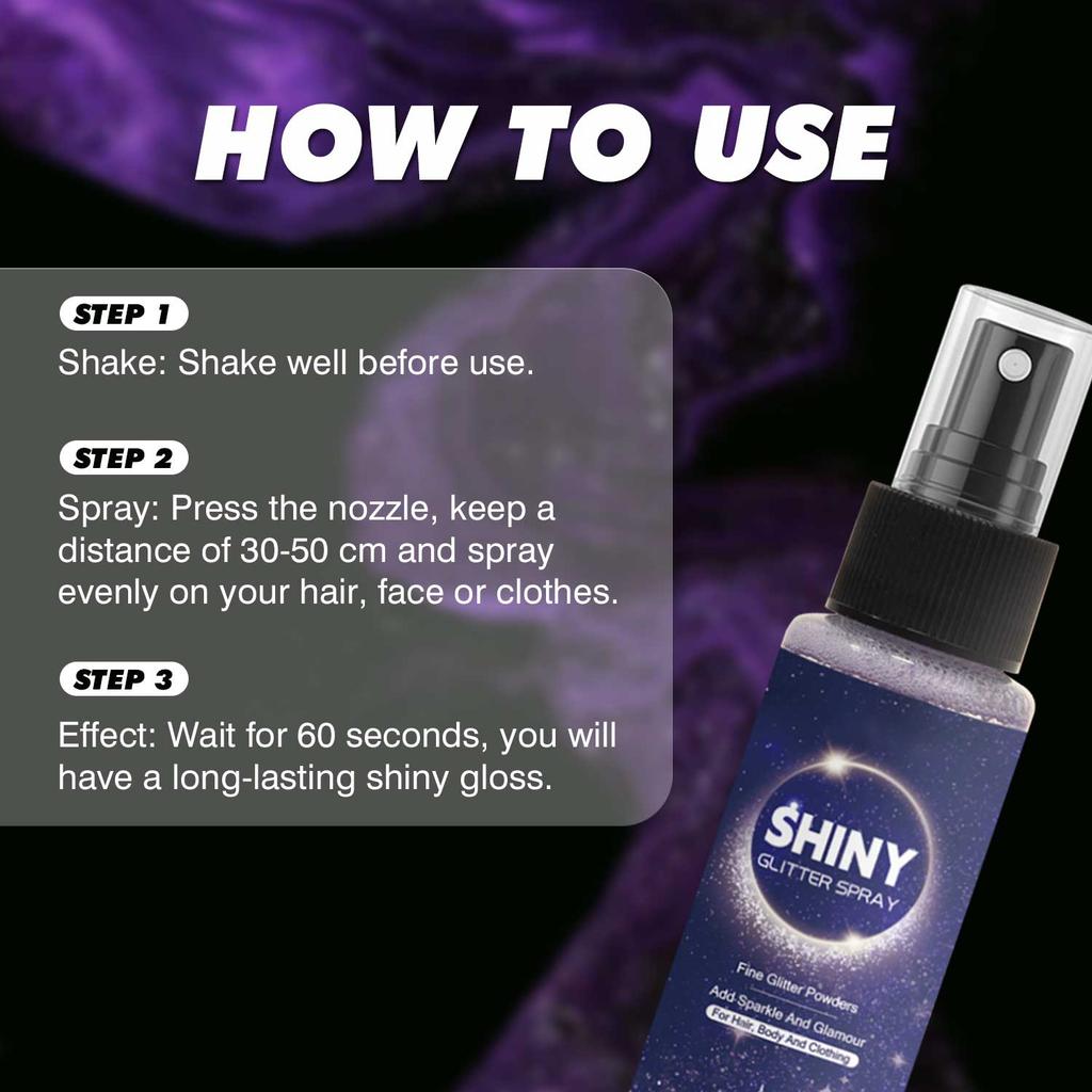 Body hair shining spray 60ml