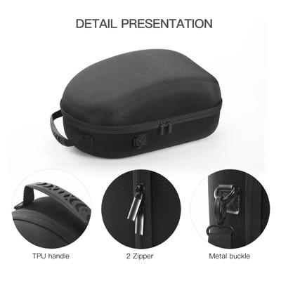 Carrying Case Bag Len Cover Anti-Drop Travel Carrying Case Cable Ties With Shoulder Strap for Meta Quest 3 VR Headset Controller
