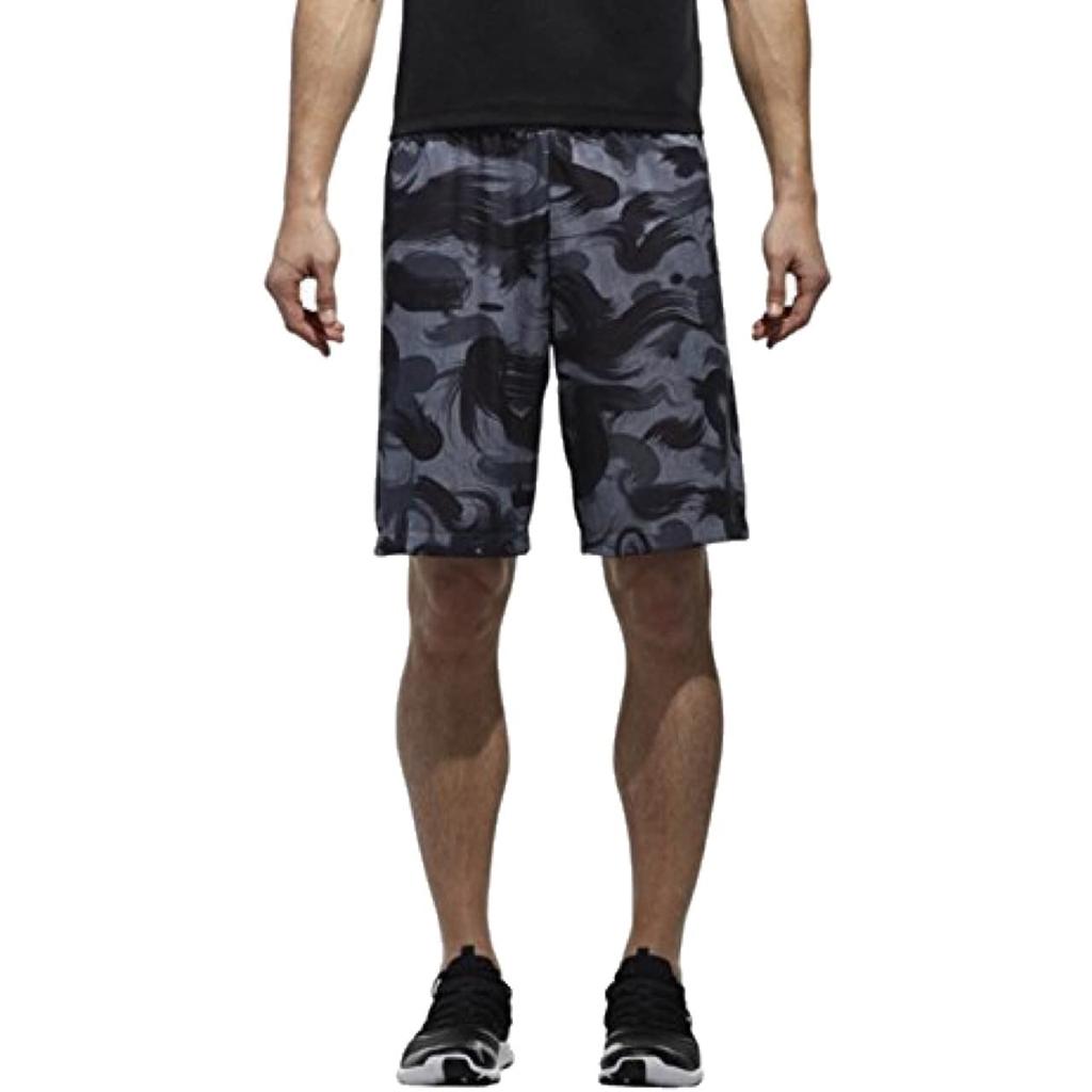 adidas M4T Brush Camo Knit Size L CX3536 Men's Shorts, (Waist 79-85cm), Black,