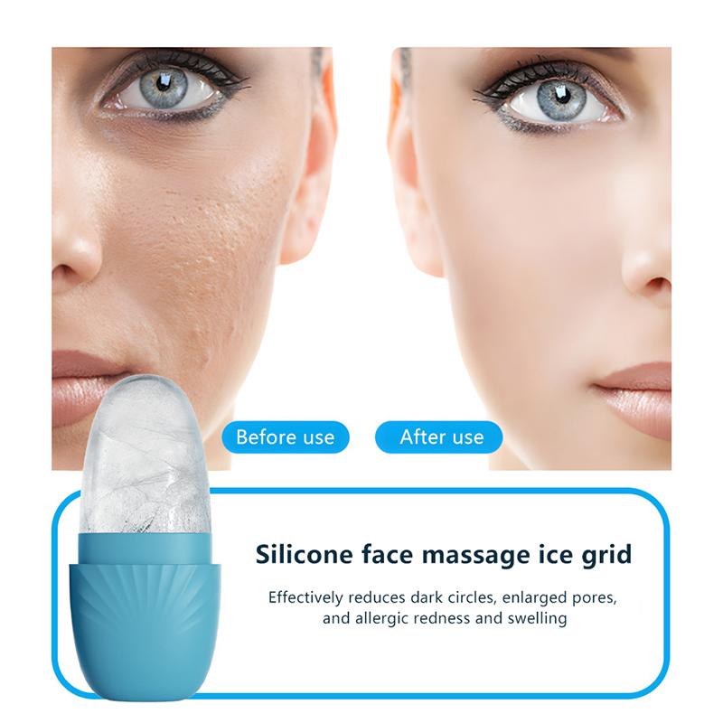 Silicone Ice Facial Roller Skin Care Beauty Lifting Contouring Tools Ice Globe Balls Massager Care Skin Makeup Care Tool