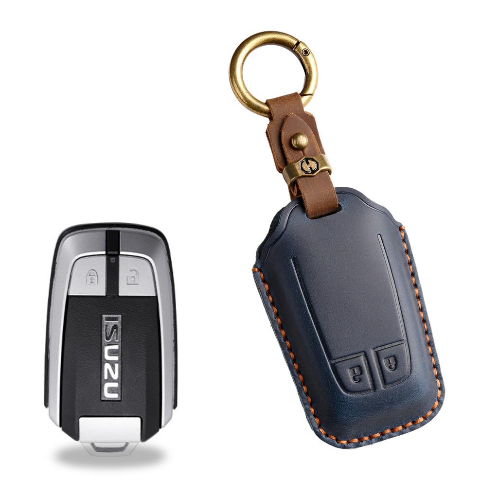 Retro Key Cover for Isuzu muX Ranger D-MAX South East Asia Pickup Truck Protective Case Buckle