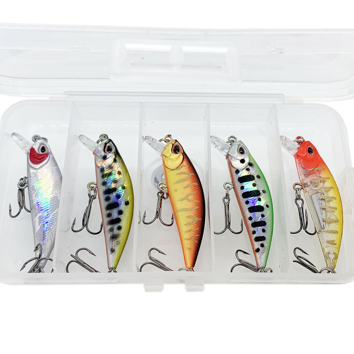 

FOX Sprat Baby Kit Набір пластикових приманок для риболовлі в коробці (5 ПК + box) 5 pcs різнокольоровий