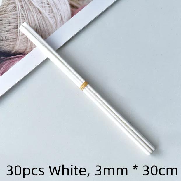 10/30/50pcs mix Reed Diffuser Rattan Stick Black Volatile Synthetic Fiber Sticks Aroma Fragrance for Home Fragrance