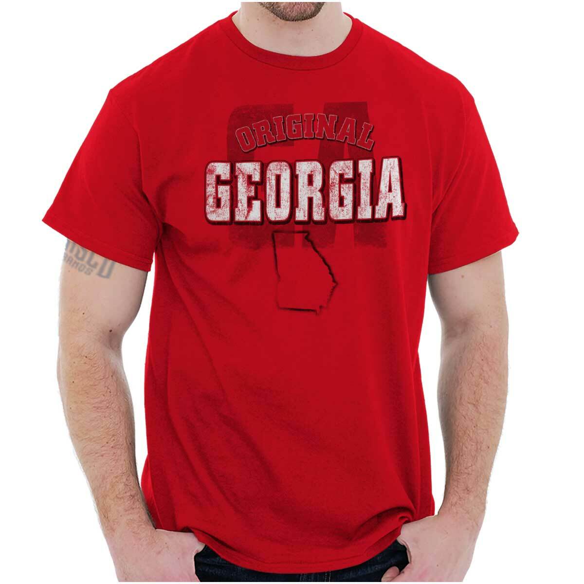 Georgia Original Hometown Vacation Gift GA Womens or Mens Crewneck T Shirt Tee XXXXL