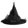 Unique Ruffled Witch Hats Halloween Costume Accessory for Halloween Party