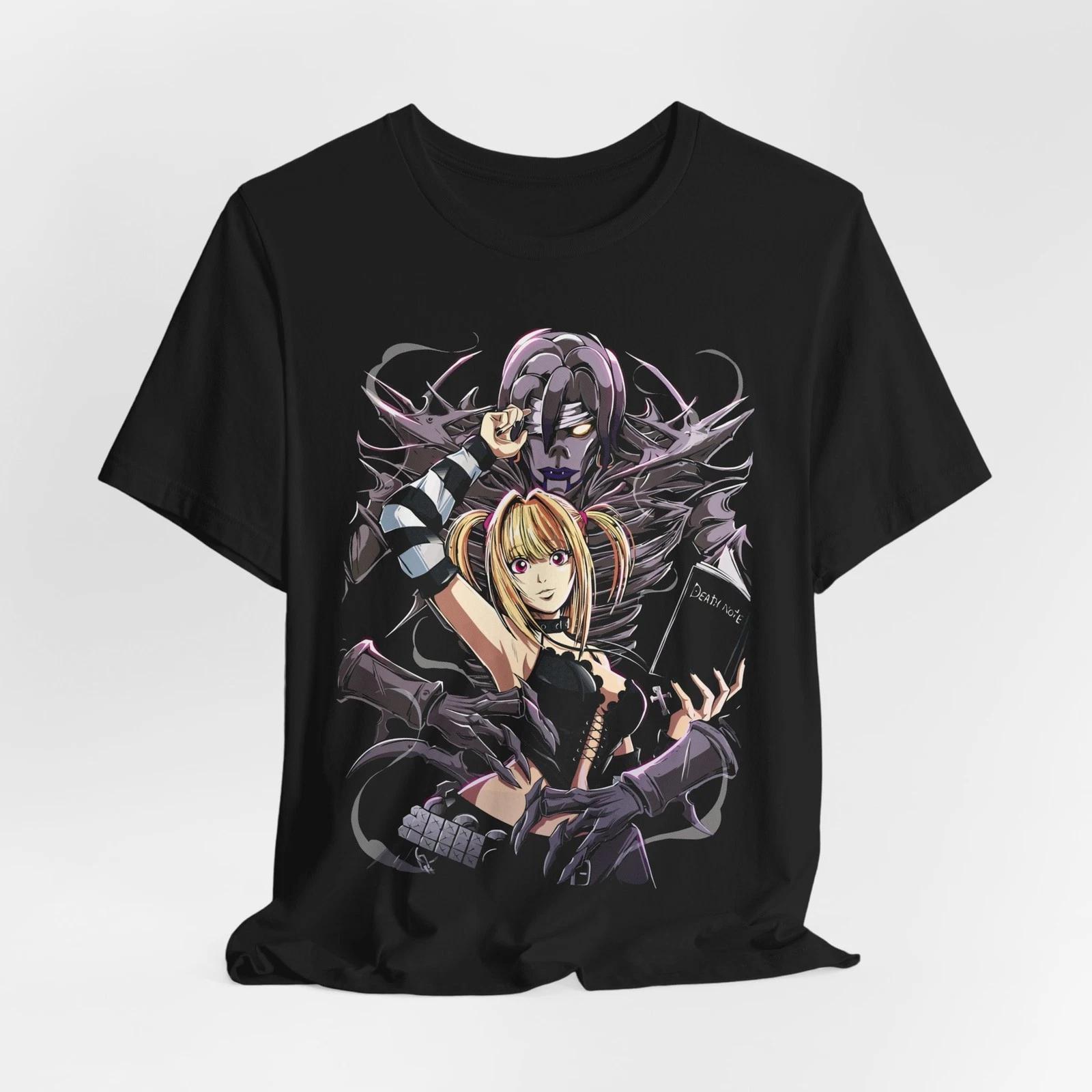 Misa Amane & Ryuk anime graphic Tee | Death Note inspired shirt XS