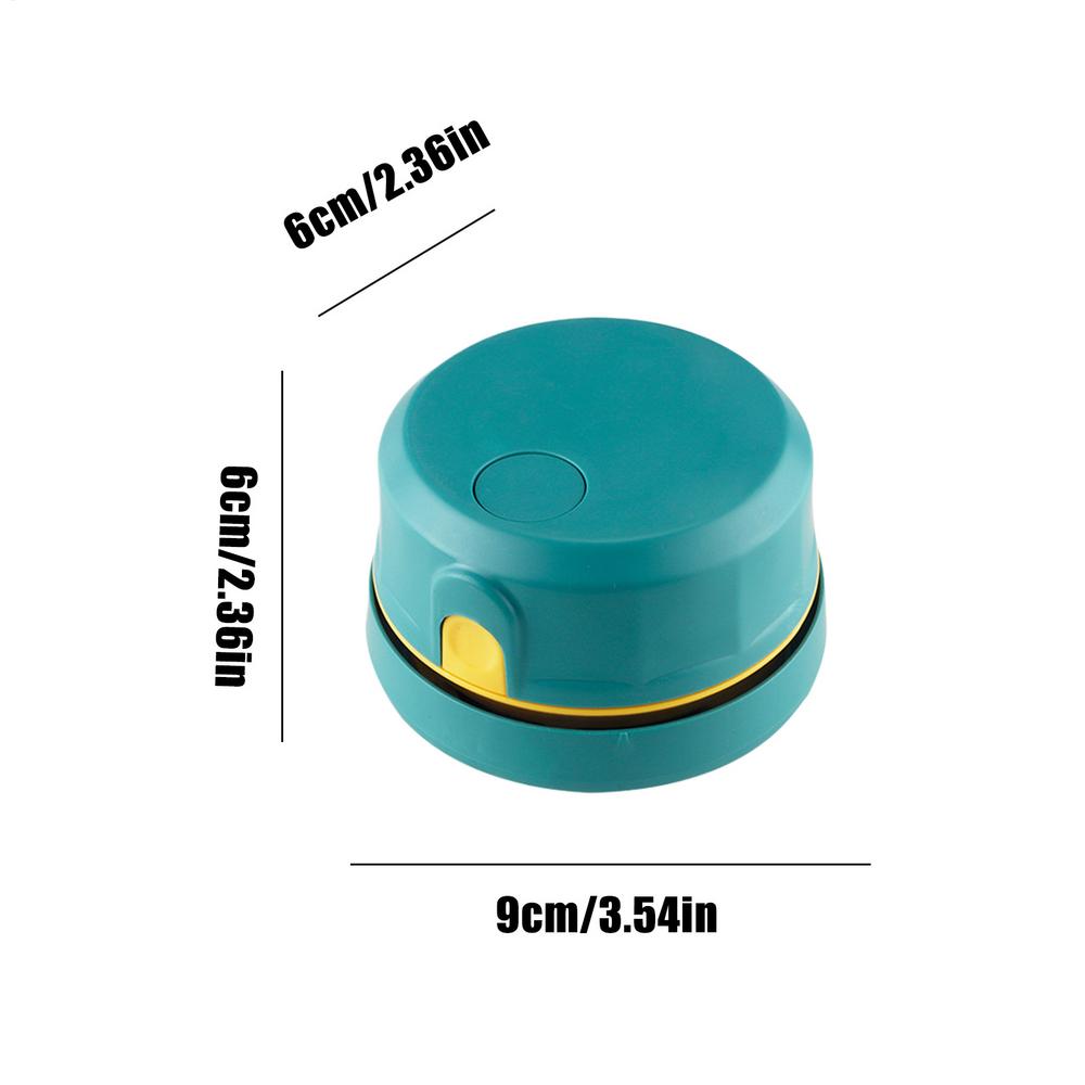 

Mini Vacuum for Desk 2 Modes Cordless Vacuum Duster Small USB Duster for Detailing Carpet Home Computer Office Desk Electronics зелений