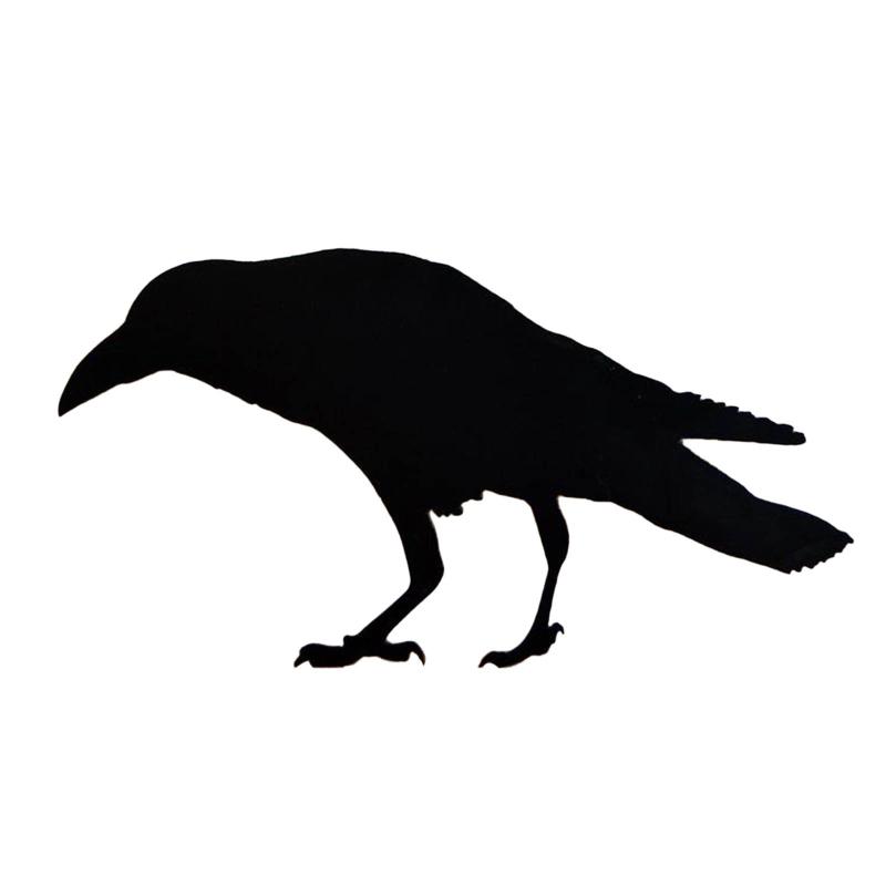 

Decoracion моделирование Черная ворона ворон птица репеллент борьба с вредителями голубь репеллент украшение сада на открытом воздухе