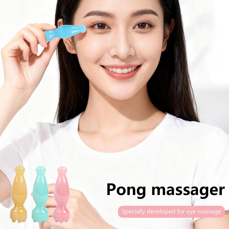 Glatte Gesichtsmassagewerkzeuge Harz Gua Sha Gesichtshautpflege Massagestäbe Lotus-Samenkapselform Massagegerät Gesichtsphysiotherapie-Werkzeug