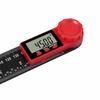 AUTOUTLET Digital Angle Meter, 200mm Angle Ruler, Protractor, 2-in-1 Angle Gauge, 360 Freely Adjustable LCD Angle Finder Ruler, 8-inch Measuring Tool