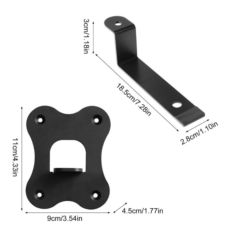 Heavy Duty Speakers Wall Mount Bracket Support Speakers Wall Stand Speakers Holder Wall Mounting for Ik iloud mm