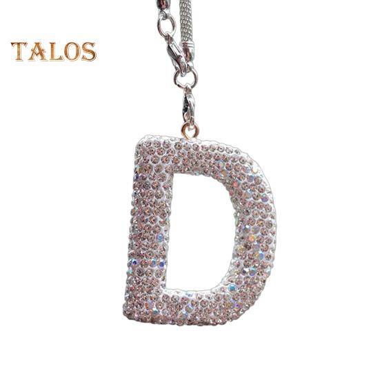 

Блестящая подвеска в виде буквы автомобиля, подвеска в виде буквы из искусственного кристалла, подвесное зеркало заднего вида для автомобиля, украшение в виде алфавита со стразами для автомобильного дерева, аксессуар D