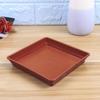 10 Pcs Square Plastic Plant Saucer Durable Planter Tray Flower Pot Drainage Tray Water Catcher Plate Plants Trays Garden Water