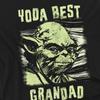 Star Wars Unisex Adult Yoda Best Grandad Comic T-Shirt