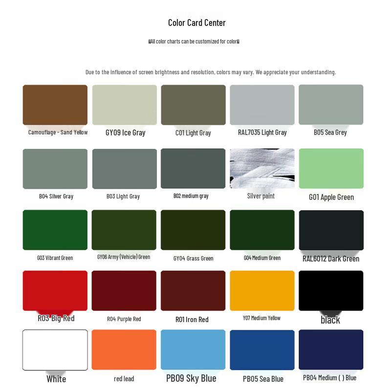 Champs Elysees Alkyd Enamel Anti-Corrosion Paint