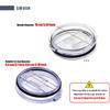30 Oz Tumbler Lids Compatible/Replacement for 2 Pack Spill Proof and Splash Resistant Lid for Yeti Tumbler Cups 30 Oz