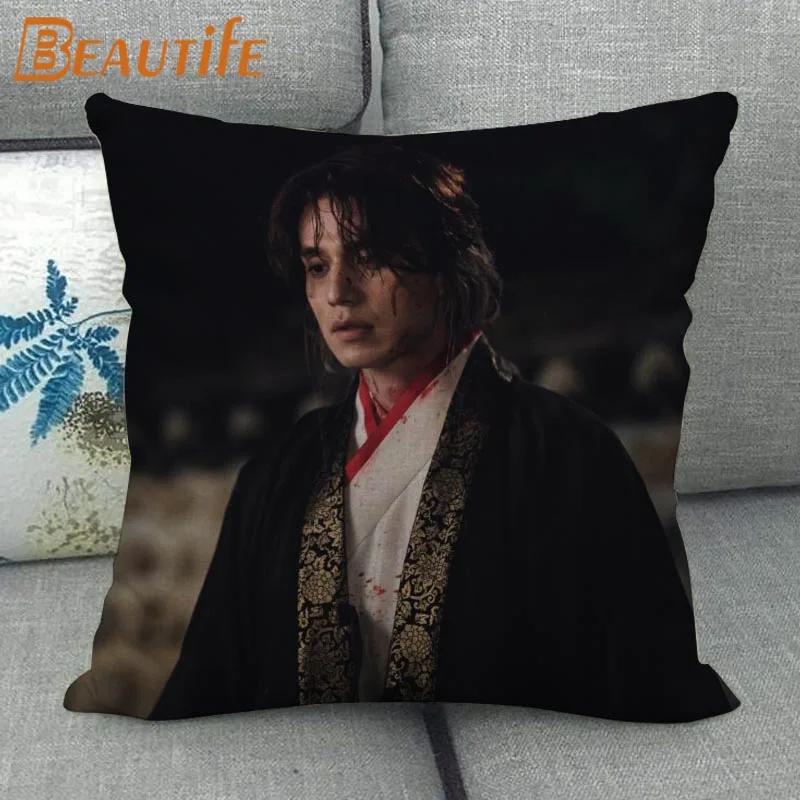 Custom Lee Dong Wook KPOP Pillowcase Wedding Decorative Cotton Linen Pillow Case For Home Pillow Cover 45X45cm One Side