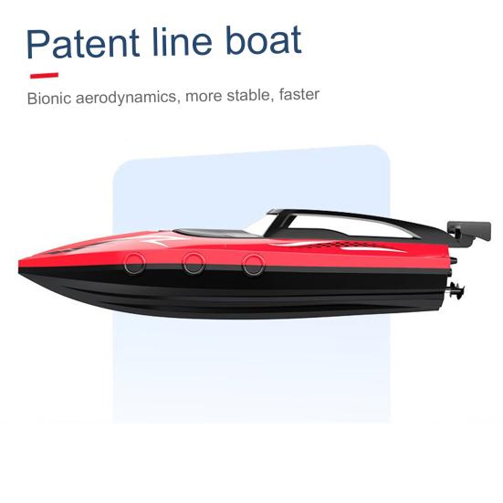 1 Set Remote Control Boat High-Speed RC Boat Waterproof Dual-Motor Design Speedboat