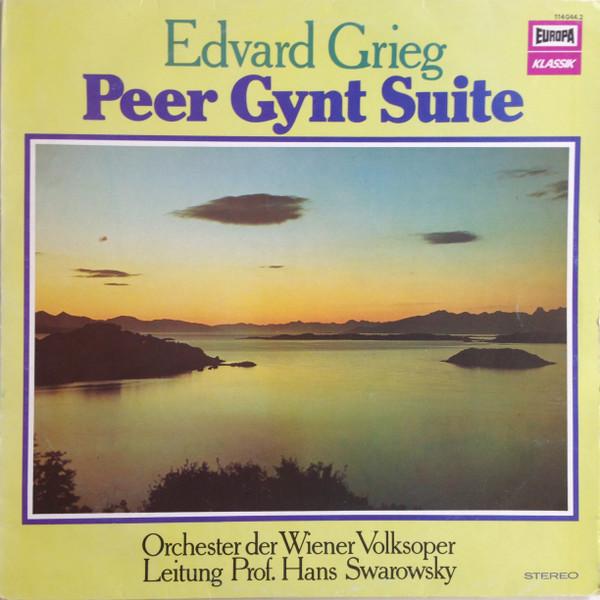 

LP Record EDVARD GRIEG WIENER VOLKSOPERNORCH Peer Gynt Suite 114044 Europa Klassik Germany Classical Used