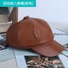New women's autumn and winter octagonal hat trendy autumn and winter literary and versatile octagonal hat woolen octagonal hat